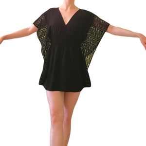 Victoria's Secret Mini summer/beach dress/tunic with ruffles. Size S/P